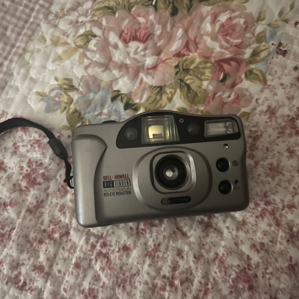 Bell Howell silver camera